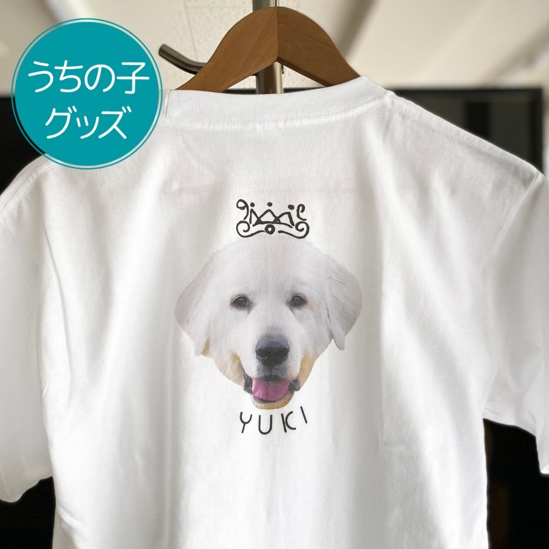 注文商品のご紹介 – ペットフェイス白Tシャツ2