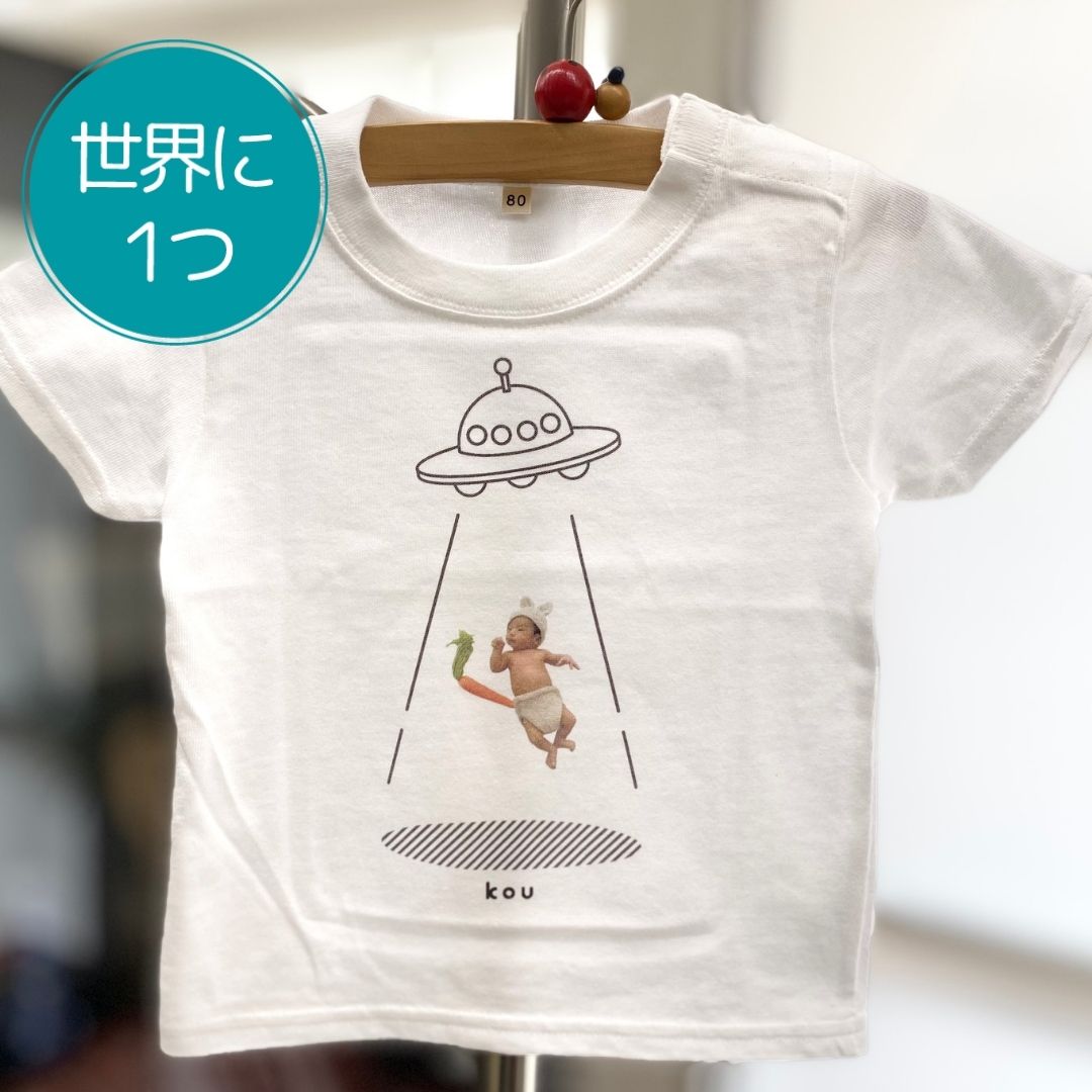 注文商品のご紹介 – UFO×ペット白Tシャツ