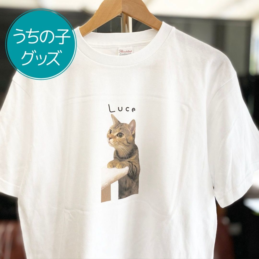 注文商品のご紹介 – ペットフェイス白Tシャツ2